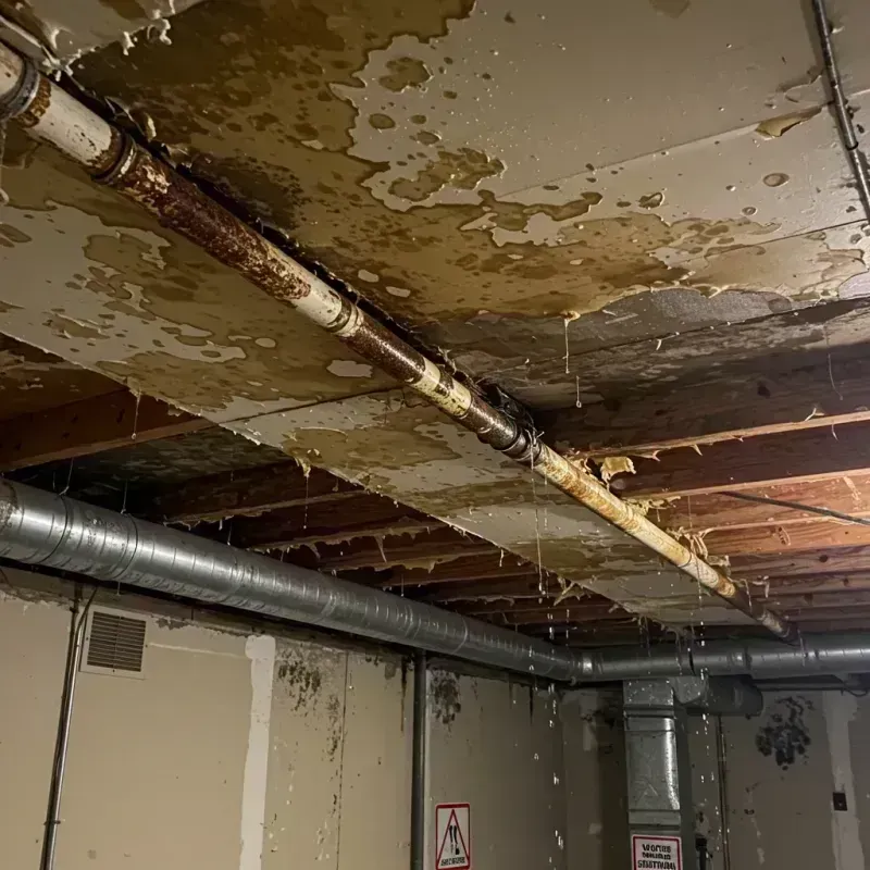 Ceiling Water Damage Repair in East Lake, FL