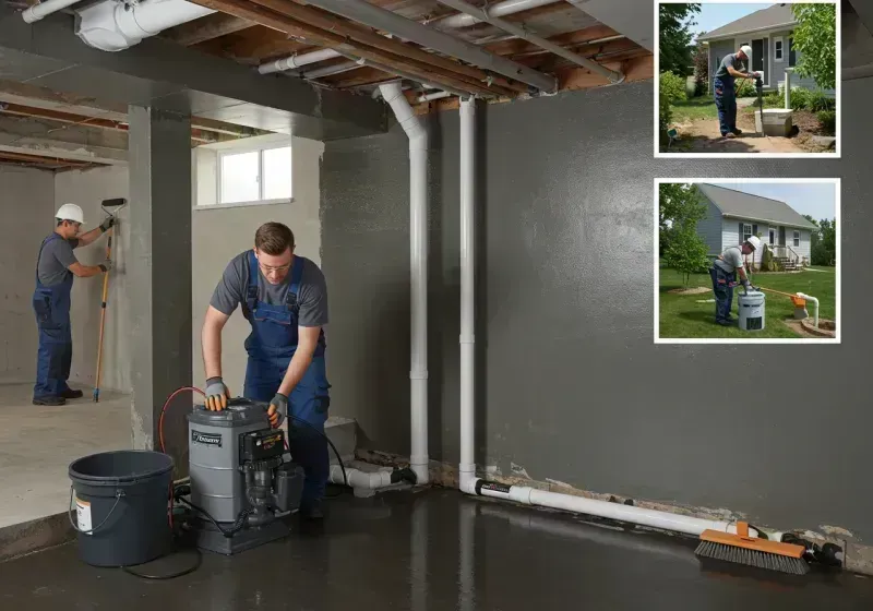 Basement Waterproofing and Flood Prevention process in East Lake, FL